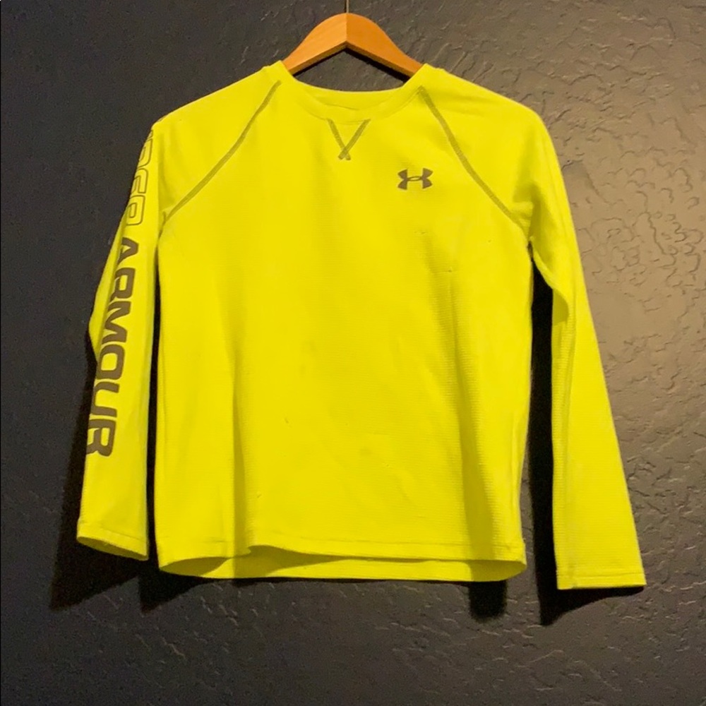 Neon Under Armour long sleeve